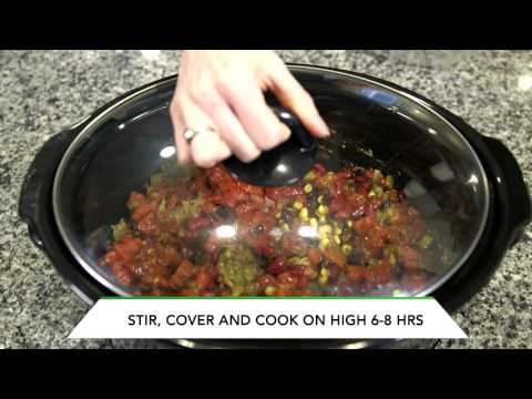 The Balanced Plate - Crockpot Chicken Taco Chili