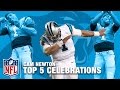 Cam Newton's Top 5 TD Celebrations! | NFL
