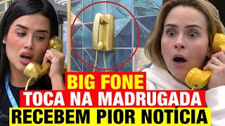 BBB 26 - BIG FONE toca na MADRUGADA! Recebem PIOR NOTÍCIA! *
