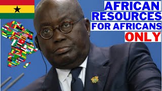 Ghana President Nana Akufo-Addo Lashed Out at $100 Billion Cocoa Industries and Africa's Future.