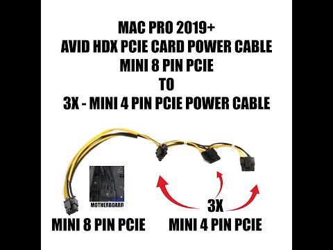 AVID HDX 2019+ PCIE MULTI PIN MAC PROS image 6