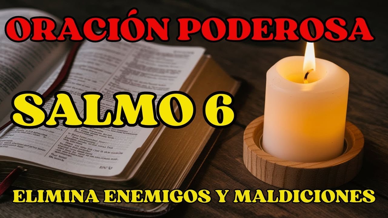 Oración Poderosa del Salmo 6 para Liberación y Sanación | Elimina Enemigos, Maldiciones y Envidias