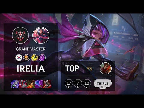 Irelia Top vs Wukong - KR Grandmaster Patch 11.12