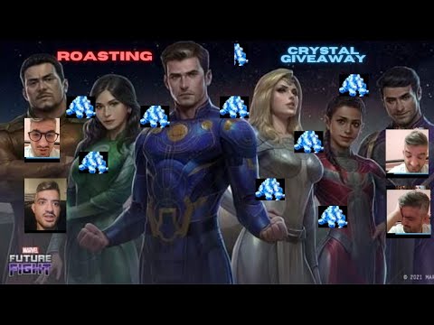 CRYSTAL COUPONS GIVEAWAY - ROASTING SOME PREVIOUS WINNERS AND GENERAL ADVICE | Marvel Future Fight