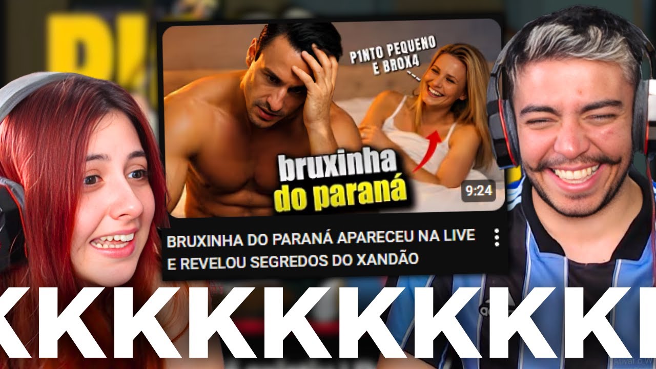 KKKKKKKKKKKKK BRUXINHA DO PASSADO do XANDÃO MANDOU ÁUDIOS CABALÍSTICOS "EXPONDO" ELE ao VIVO | REACT
