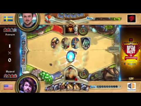 PT 1 - Forsen vs. Hyped Winners 1 - Mad Catz Battle of the Best HS Cup #1 - by Leaseweb