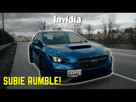 2022 WRX - Invidia R400 Exhaust Install & Sound Clips