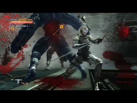 Metal Gear Rising: Revengeance R02 S-rank (no upgrades)
