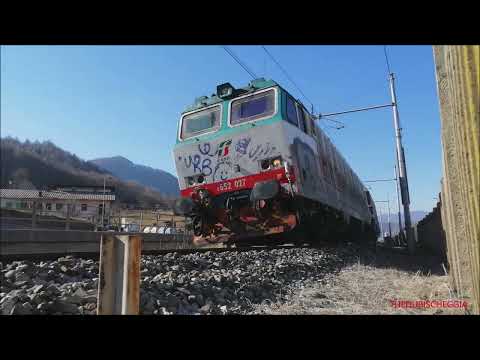 IL MERCI DEL CEMENTO IN ARRIVO A ROBILANTE. (CN) MERC. 9 - 2 - 2022.