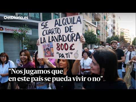 “Nos jugamos que en este país se pueda vivir o no”: Córdoba protesta por la vivienda