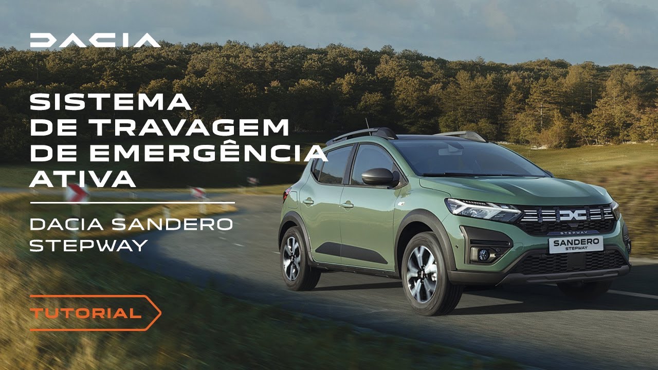 Sandero e Sandero Stepway - O sistema de travagem de emergência ativa