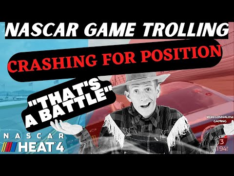 Racing For Position Gets UGLY in NASCAR Heat 4! That Was A Battle