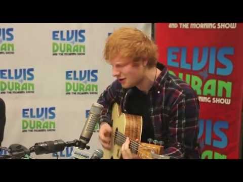 Ed Sheeran - "Drunk In Love" Acoustic (Beyonce Cover) | Elvis Duran Live