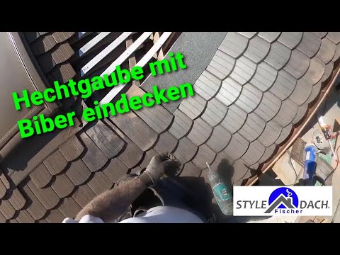 Live aus Gersdorf vom Biberdach - Hechtgaube ankehlen - Fledermausgaube mit Biber decken