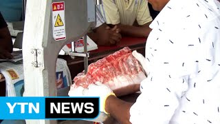 네팔 유일의 한국식 정육점 인기 / YTN