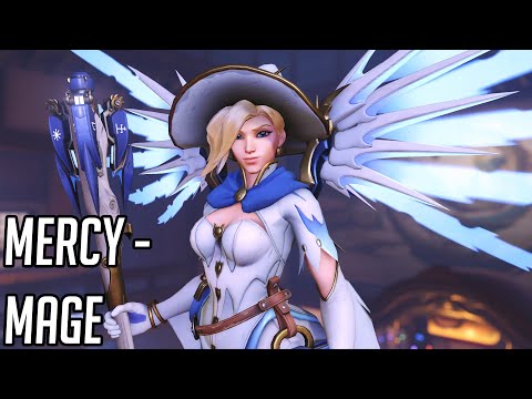 Mercy "Mage" Skin Showcase - Overwatch 2