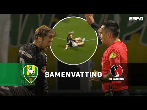 👻 'SPOOKHANDSBAL' LEIDT TOT STRAFSCHOP IN DE SLOTFASE 🤨 | Samenvatting ADO Den Haag - Helmond Sport