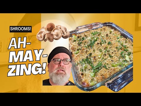 STUFFED MUSHROOM CASSEROLE – The Ultimate Comfort Food Recipe! 🍄🧀 | Easy & Delicious Dinner Idea