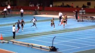 Canadian Indoor Open Championship - 60m sprint finals junior men - Championnat athlétisme en salle