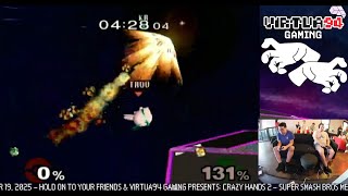 Crazy Hands 2 Grand Finals - Kevbot (Fox) vs Dawson (Jigglypuff) Melee Tournament Philadelphia, PA
