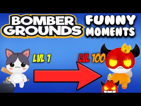 BomberGrounds: Battle Royale Funny Moments - Reaching the HIGHEST LEVEL is Bad