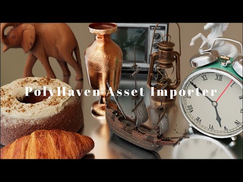 PolyHaven Asset Importer [PHAI] (WIP) for Houdini - KarmaXPU - Demo 1