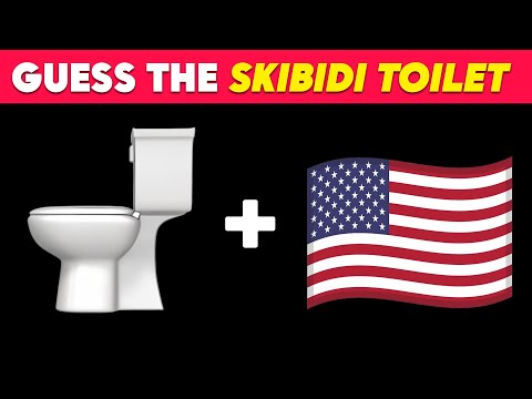 Guess The SKIBIDI TOILET by Emoji | Skibidi Toilet Meme | Skibidi Toilet Quiz