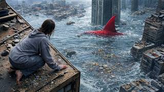 Oceano ENGOLIU CIDADES inteiras e deixou apenas UMA SOBREVIVENTE em meio a CRIATURAS SELVAGENS