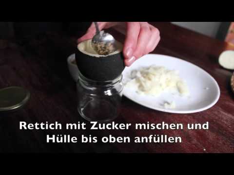 Schwarzer Rettich - Hustensaft
