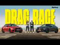 BMW M2 Vs Mercedes AMG CLE53 Coupe Drag Race Flat Out Fridays TopGear India