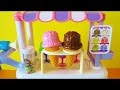 Toy Ice Cream Cart Playset Elsa Minnie Mouse Dora Barbie Chocolate Vanilla Ice Cream Toy Food