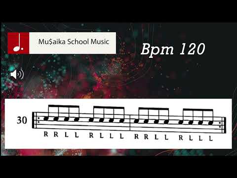 Stick Control exe 30 bpm 120