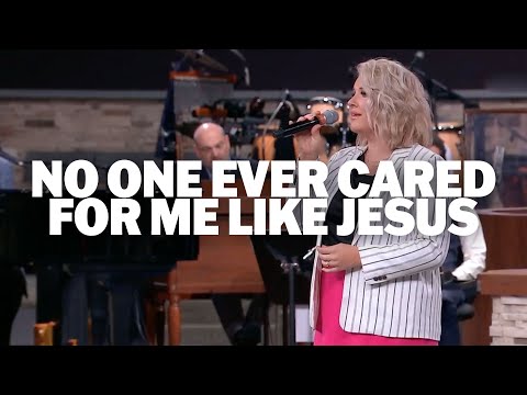 No One Ever Cared For Me Like Jesus (LIVE) | Grace Brumley