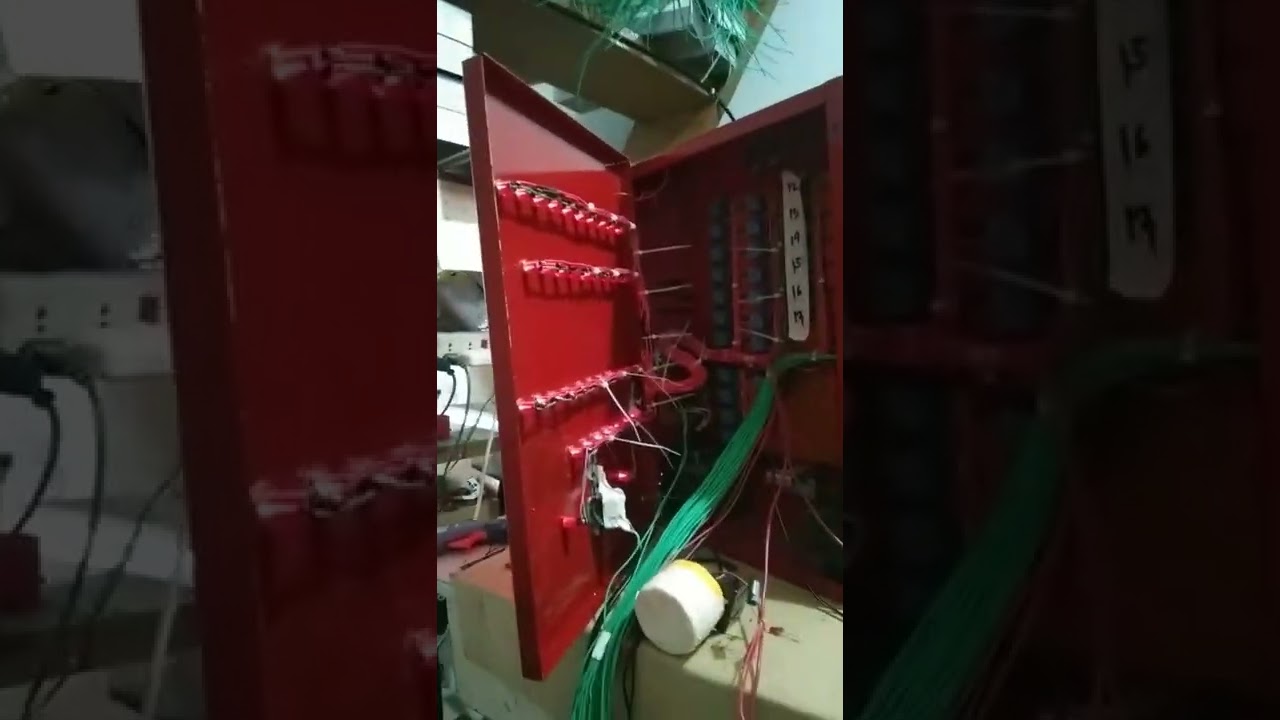 testing diy fdas for 2 floors bldg.