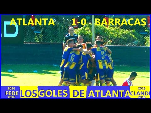 ATLANTA 1-0 BARRACAS - EL COMPACTO