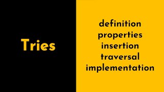 Tries Explained and Implemented in Java with Examples | Prefix Trees | Advanced DS | Geekific