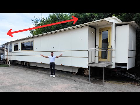 The largest caravan in the world 🔴 17 meters and 3 slideouts! This is how showman Marcel Frank lives