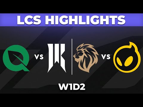 LCS Highlights ALL GAMES Week 1 Day 2 | LCS 2026 Swiss Round 1 by Onivia