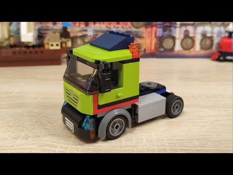 Сборка грузовика MAN TGX 18.440 Седельный тягач из Lego