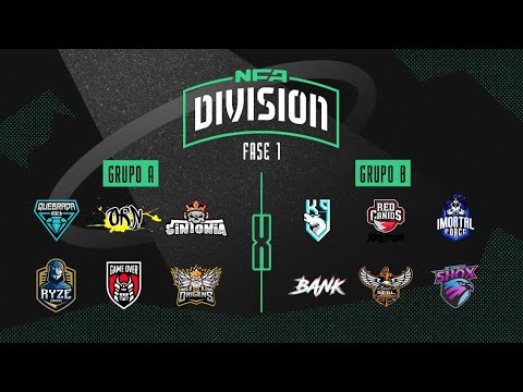 FREE FIRE - NFA DIVISION - DIA 1 GRUPO A x B - #NFA DIVISION