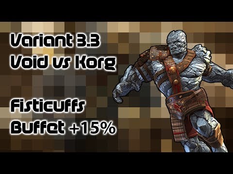 Variant 3.3 Buffet Korg - Marvel Contest of Champions