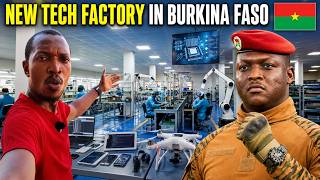 Inside Burkina Faso's New Tech Factory Under Ibrahim Traoré 🇧🇫 | Phone and Computer Factory