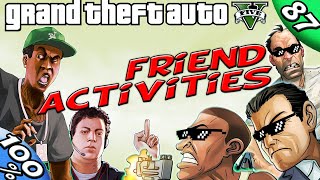 GTA V - ALL Friend Activities 100% GOLD Walkthroug