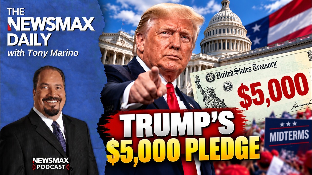 Trump Checks In: Five Grand for a GOP Sweep | The NEWSMAX Daily (10/5/2026)