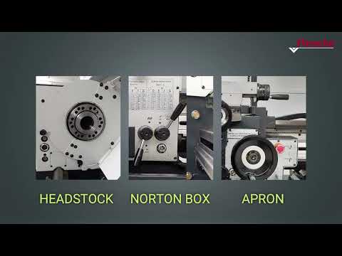 Power Connection and Lubrication  Pinacho Lathe ML Series