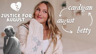 the folklore love triangle explained: cardigan, august &amp; betty