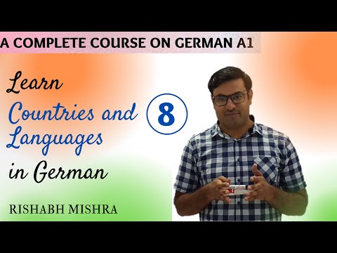 A1 | Lec-08 | Länder und sprachen | Countries and Languages | Rishabh Mishra