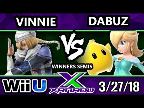 S@X 243 Smash 4 - Vinnie (Sheik, Rosalina) Vs. Dabuz (Rosalina) - Wii U Winners Semis