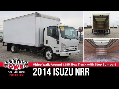 Thumbnail for 2014 Isuzu NRR 18ft Box Truck with Step Bumper | Isuzu Truck Review | Commercial Trucks by rall, Isuzu, Heavy-duty truck, rally, WiLL, Vehicle, Truck, Van