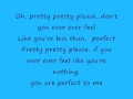 Pretty Pretty Please Lyrics Clean Verison